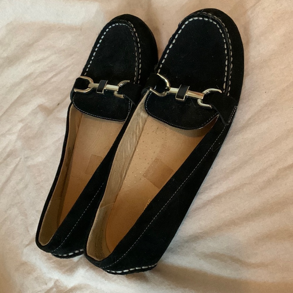 Perfect condition black loafers!